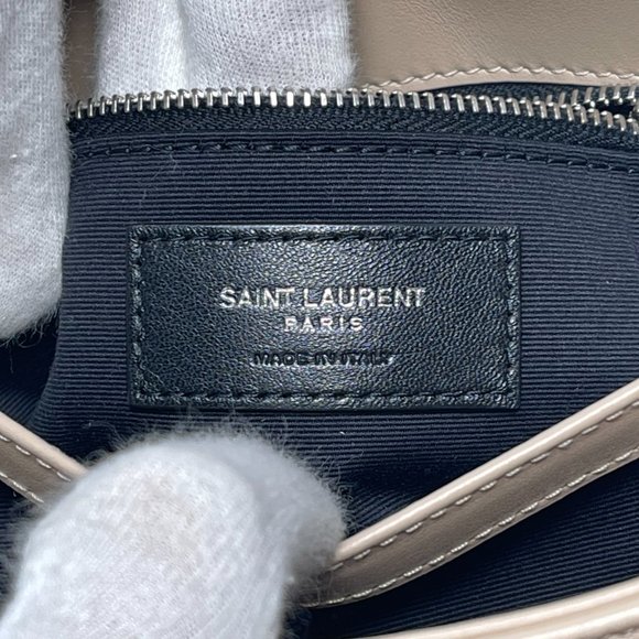 Saint Laurent Monogram Loulou Toy Matelassé Leather Cross Body Bag - Picture 8 of 10